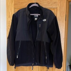 The North Face Black Performance Jacket with Fleece and Synthetic Panels